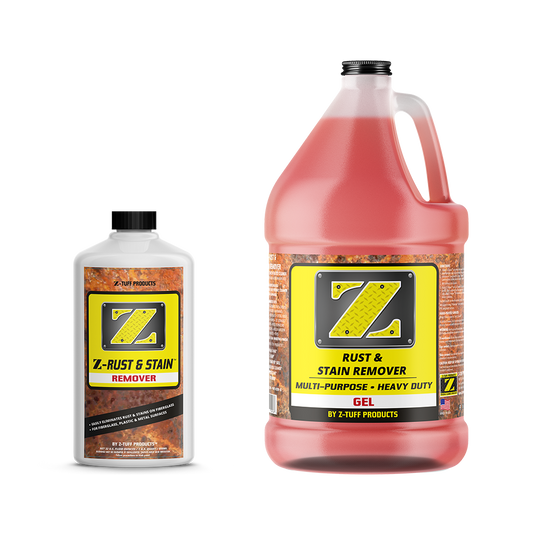 Z-Rust & Stain Remover Quick Hull Cleaner Gel Products