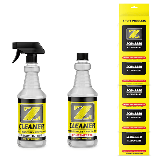 #B2  " Z-Cleaner Quart Bundle w/ 5 Z-Scrubbers"